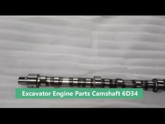 6D34 크랭크축 ME081737 엔진 크랭크축 단조강