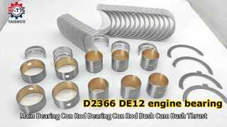 굴삭기 D2366 DE12 엔진 베어링