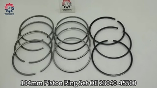 현대 HD56 HD78 D4DD 디젤 엔진용 104mm 피스톤 링 세트 OE 23040-45500