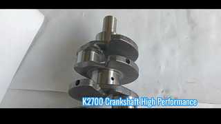 엔지니어링 기계용 K2700용 크랭크축 JT OK75A-11-301/OK75A1130/OK65A-11-301J/0VN01-11301