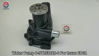 Isuzu 6BG1용 워터 펌프 8-97253028-0