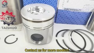 굴삭기용 IZUMI 실린더 라이너 키트.