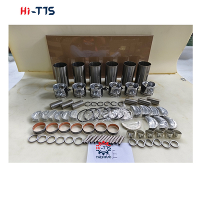 D6E 실린더 라인어 키트 0428-5673 2046-0011 2129-1110 디젤 엔진 부품용 엔진 재건 키트