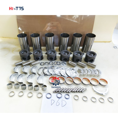 발굴기 EC210B EC240B 엔진 수리 키트 D6D 라인어 키트 0450-1365 VOE20460009