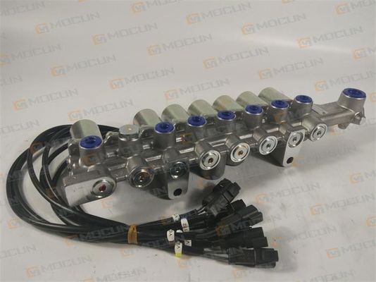 좋은 가격 굴착기 유압 펌프 207-60-71310 PC300-7를 위한 두 배 틈 굴착기 솔레노이드 벨브 아시리아 온라인으로