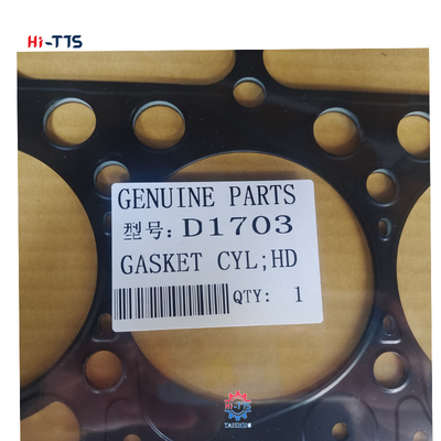 실린더 헤드 가스켓 D1703 금속 1G750-03312 엔진 부품을 위한 가스켓 실린더 헤드