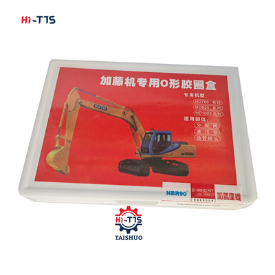 발굴기 HD700 HD820 HD1023 NBR90° 오링 키트 320pcs 오링 박스