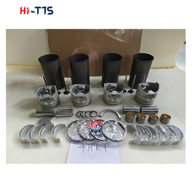 4HK1 엔진 키트 EX200-3 EX210-3 EX240-3 발굴기 라인러, 피스톤, 링, 밸브, 부싱, 전체 가스켓 키트