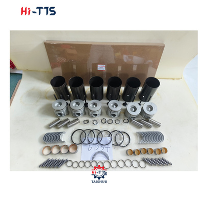 6D34T 실린더 라인어 키트 ME999711 ME99240 ME012900 트랙터 발굴기 엔진 수리 부품