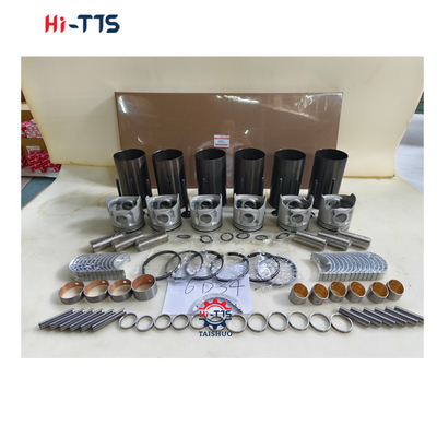 6D34T 실린더 라인어 키트 ME999711 ME99240 ME012900 트랙터 발굴기 엔진 수리 부품