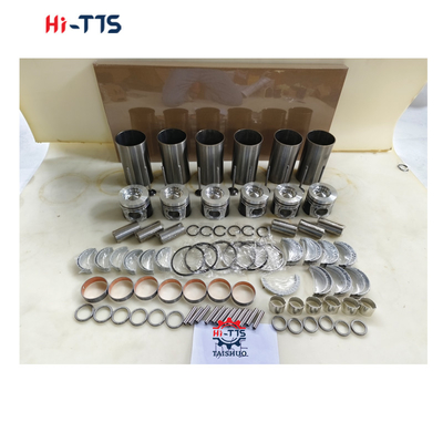 D6E 실린더 라인어 키트 0428-5673 2046-0011 2129-1110 디젤 엔진 부품용 엔진 재건 키트