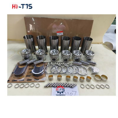 6D107실린더 라인러 키트 4934860 4955251 3904167 디젤 엔진 부품을 위한 엔진 재건 키트
