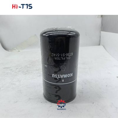 오일 필터 6736-51-5142 600-211-1231 PC200-8 PC200-7 발굴기 엔진 부품