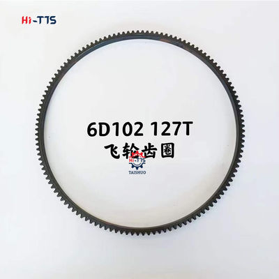 좋은 가격 Excavator PC200-6 PC200-8 6D102 Flywheel Ring Gear 127 Teeth 127T 6732-31-4180 6728-82-8503 Construction 온라인으로