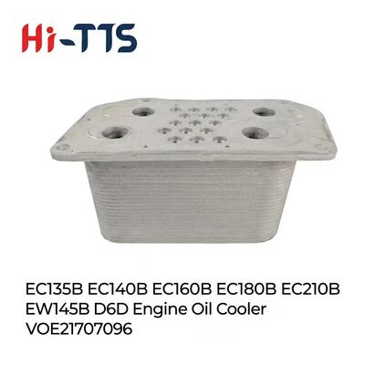 좋은 가격 굴착기 EC135B EC140B EC160B EC180B EC210B용 Engien D6D 엔진 오일 쿨러 VOE21707096 21707096 온라인으로