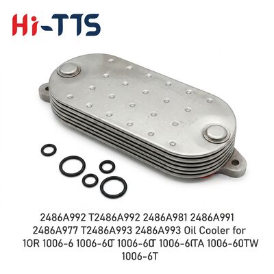 Oil Cooler Radiator 2486A992 T2486A992 2486A981 2486A991 2486A977 T2486A993 2486A993 Stainless Steel for Engine Car Truck