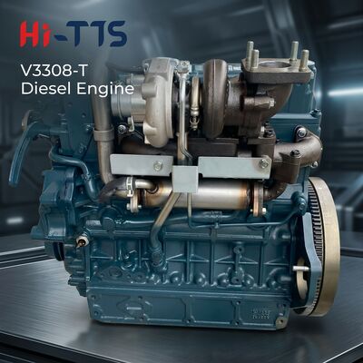 좋은 가격 쿠보타 V3800-DI-T-ET18 디젤 엔진 조립, 2400rpm에서 66.1kW, GB 20891-2014 단계, 공장의 경쟁 가격 온라인으로