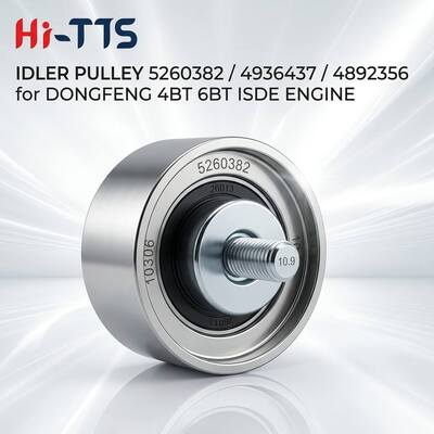 둥프엔 트럭 디젤 엔진 4BT 6BT ISDE Idler Pulley 5260382
