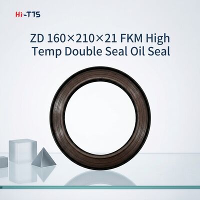 ZD 160×210×21 FKM High Temperature Double Seal Rectangular Combined Skeleton Oil Seal For CLG856 CLG862 CLG877 Loader Wheel Reducer