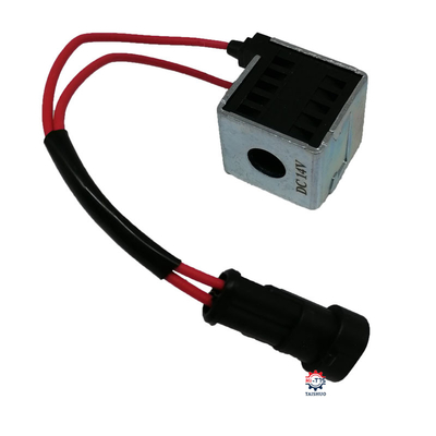 좋은 가격 12V 굴삭기 솔레노이드 밸브 코일 엑스아공 822 37MM 18MM 온라인으로